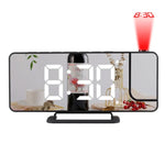TS-9210 디지털 미러 프로젝션 알람 시계, 시간 표시 및 프로젝션 기능, TS-9210