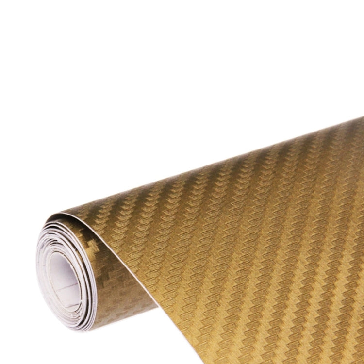 Car Decorative 3D Carbon Fiber PVC Sticker, Size: 152cm x 50cm