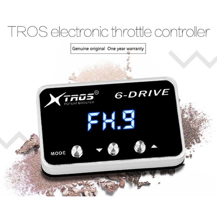 TROS TS-6Drive Potent Booster Electronic Throttle Controller for Jeep Wrangler JL 2018-2019, For Jeep Wrangler JL 2018-2019
