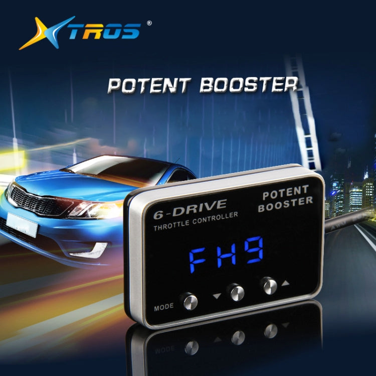 TROS TS-6Drive Potent Booster Electronic Throttle Controller for Jeep Wrangler JL 2018-2019, For Jeep Wrangler JL 2018-2019
