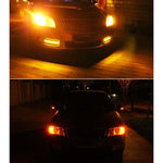 2 PCS 1156 / BAU15S DC12V / 18W / 1080LM Car Auto Turn Lights with SMD-3014 Lamps, 1156 / BAU15S