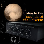 LINEPAUDIO A966 프로 8채널 헤드폰 앰프 헤드폰 분배기 신호 증폭기, A966