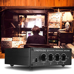 LINEPAUDIO A966 프로 8채널 헤드폰 앰프 헤드폰 분배기 신호 증폭기, A966