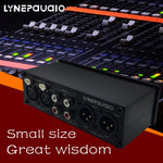 LINEPAUDIO A967 풀 밸런스 패시브 프리앰프 액티브 스피커 2채널 볼륨 컨트롤러, A967