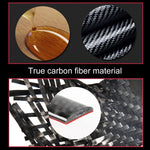 2 PCS Car Water Cup Panel Carbon Fiber Decorative Sticker for Jeep Grand Cherokee 2014-2015, Water Cup (2014-2015)