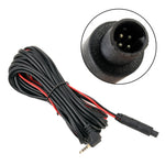 5.5m Universal Car 4P Reversing Camera Extension Cord Rearview Mirror Vehicle Traveling Data Recorder Video Conversion with Plug, 5.5m (4P) with Plug