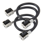 2 PCS Universal D3 HID Xenon Bulb Converter Cable Adapter D3 Adapter HID Socket Plug Adapter Bulb Wire Connector Wire for Ballast Hid, D3
