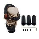 Universal Skull Car Gear Shift Knob Modified Car Gear Shift Knob Auto Transmission Shift Lever Knob Resin Gear Knobs, Skull Head Shape 10, Skull Head Shape 9, Skull Head Shape 8, Skull Head Shape 7, Skull Head Shape 6