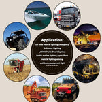 DC 10-30V 27W 2500LM 6000K Waterproof Vehicle Car Boat Marine External Work Lights Emergency Lights 30 Degrees Adjustable Spot Light LED Car Bulbs with 9 Intense Wafer LED Lights, Spot Light+27W
