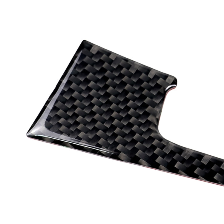 Car Carbon Fiber Gear Position Panel Frame Decorative Sticker for Volkswagen Golf 7 2018-, without Hole and Start and Stop, Left Drive, Gear Position