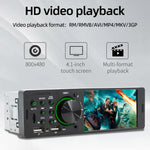 SWM-7805C 4.1인치 터치 스크린 범용 자동차 라디오 수신기 MP5 플레이어, FM & 블루투스 & TF 카드 지원, 원격 제어 포함, SWM-7805C
