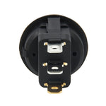 20 Amp 12 Volt Triple Plugs LED ON OFF Rocker Power Switch