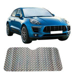SUV 햇빛 차단 자동차 앞유리 바이저 커버 전면 창문 햇빛 차단 UV 보호, 크기: 140 x 75cm, 140*75cm