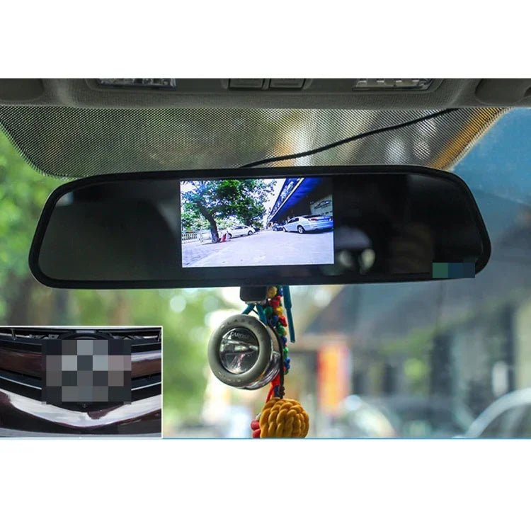 5.0인치 480*272 후방 시야 TFT-LCD 컬러 자동차 모니터, 후진 자동 화면 기능 지원, 5.0인치 480*272