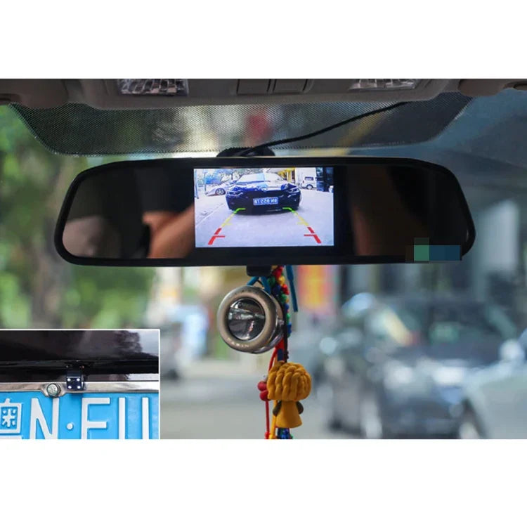 5.0인치 480*272 후방 시야 TFT-LCD 컬러 자동차 모니터, 후진 자동 화면 기능 지원, 5.0인치 480*272