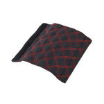 2 PCS Car Hand Brake Cover Shift Knob Gear Stick Cushion Sets Cover Car Accessory Interior Decoration Pad, 2 PCS  Red, 2 PCS Red  White