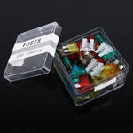 100 PCS 5Amp 7.5Amp 10Amp 15Amp 20Amp 25Amp 30Amp Add-a-circuit Fuse Tap Adapter Blade Fuse Holder(Big Size), Big Size