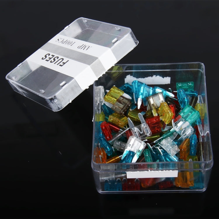 100 PCS 5Amp 7.5Amp 10Amp 15Amp 20Amp 25Amp 30Amp Add-a-circuit Fuse Tap Adapter Blade Fuse Holder(Medium Size), Medium Size