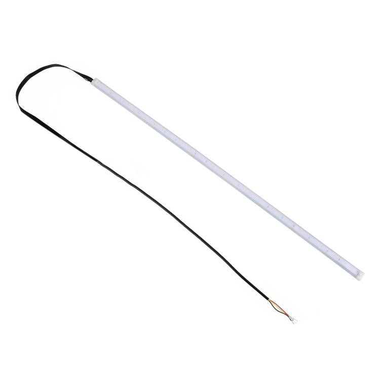 2 PCS 60cm DC12V 7.5W Ultra-thin Waterproof Car Auto Double Colors Turn Lights / Running Lights SMD-2835 LED Bulbs (Turn Lights: Yellow Light; Running Lights: Ice Blue Light), 60cm Turn Lights: Yellow Light; Running Lights: Ice Blue Light              ...