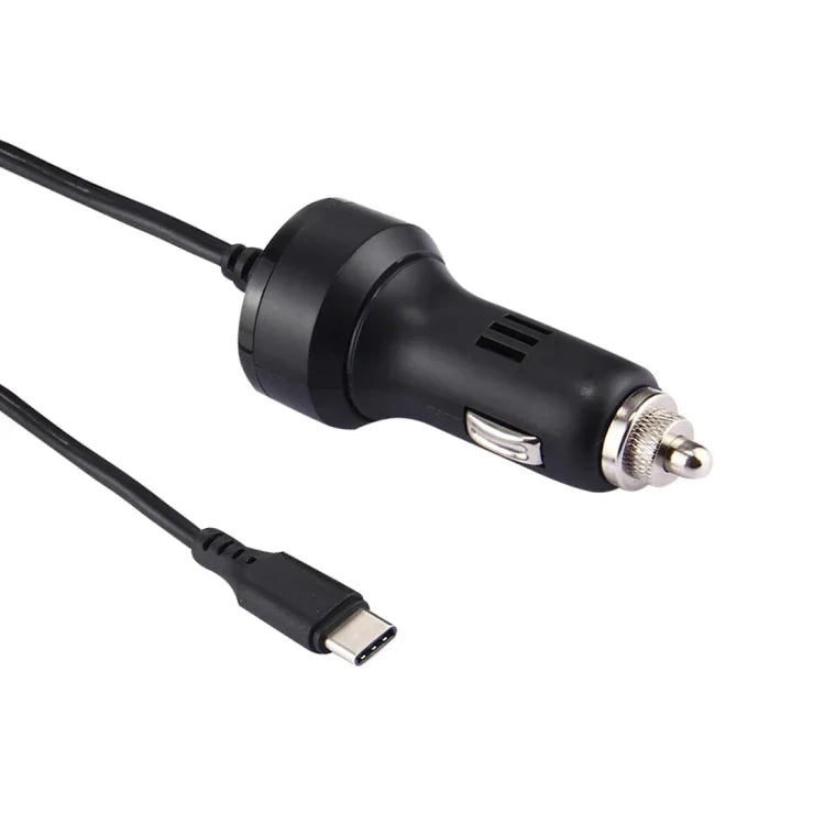 닌텐도 스위치 2.4A USB-C / 타입-C 여행용 차량 충전기 어댑터, 케이블 길이: 2m(블랙), 차량 충전기 어댑터