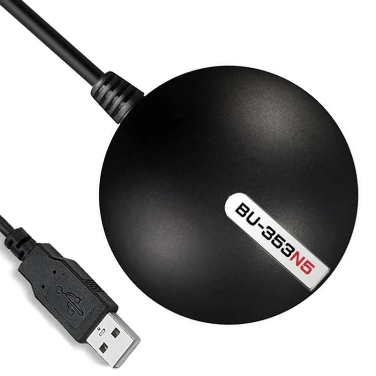 BU-353N5 USB 인터페이스 G 마우스 GPS 수신기 SiRF Star IV 모듈, BU-353N5