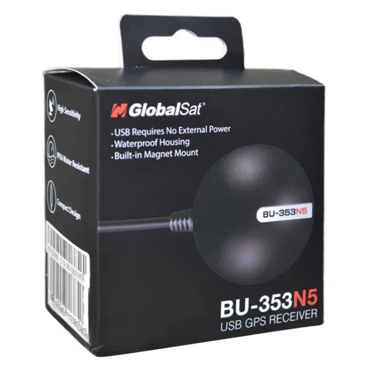 BU-353N5 USB 인터페이스 G 마우스 GPS 수신기 SiRF Star IV 모듈, BU-353N5