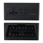 OBD GPS 차량 위치 추적 장치(GPS+2G GSM+SMS / GPRS) 쿼드밴드 시스템 전자 울타리 및 SMS를 통한 위치 조회 지원, OBD GPS