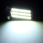 2 PCS T10 / W5W / 168 / 194 DC12V 1.2W 6000K 80LM 33LEDs SMD-3014 Car Reading Lamp Clearance Light, with Decoder, T10 / W5W / 168 / 194