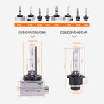 2 PCS D1S 35W 3800 LM 8000K HID Bulbs Xenon Lights Lamps, DC 12V, D1S