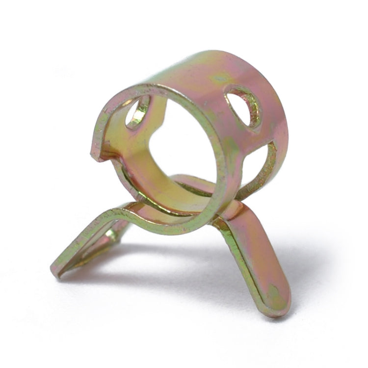 10 PCS 9mm Car Spring Clip Fuel Line Hose Clip Water Pipe Air Tube Clamp Fastener, 10 PCS 9mm