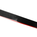 4 PCS Car Carbon Fiber Red Inner Door Panel Decorative Sticker for Mercedes-Benz W204 2007-2013, Red Inner Door Panel