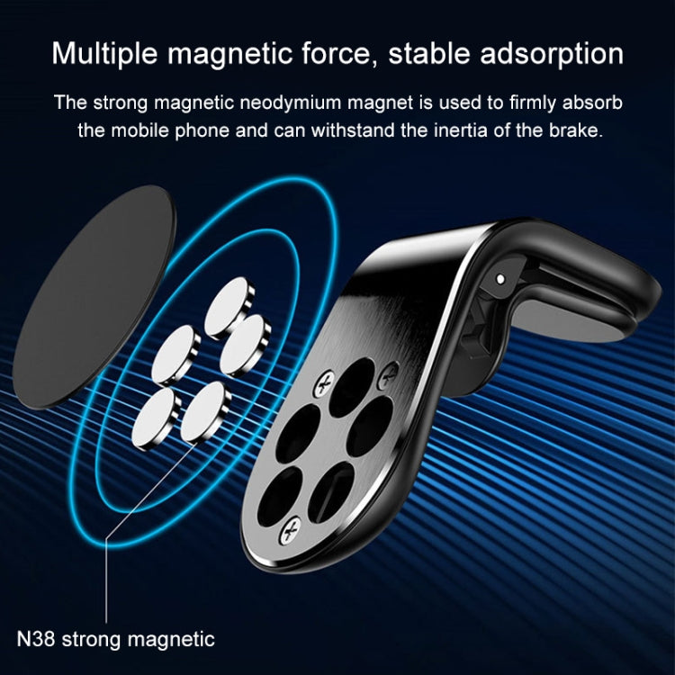 Car Metal Magnetic Air Outlet Mobile Phone Holder Bracket, Air Outlet Mobile Phone Holder