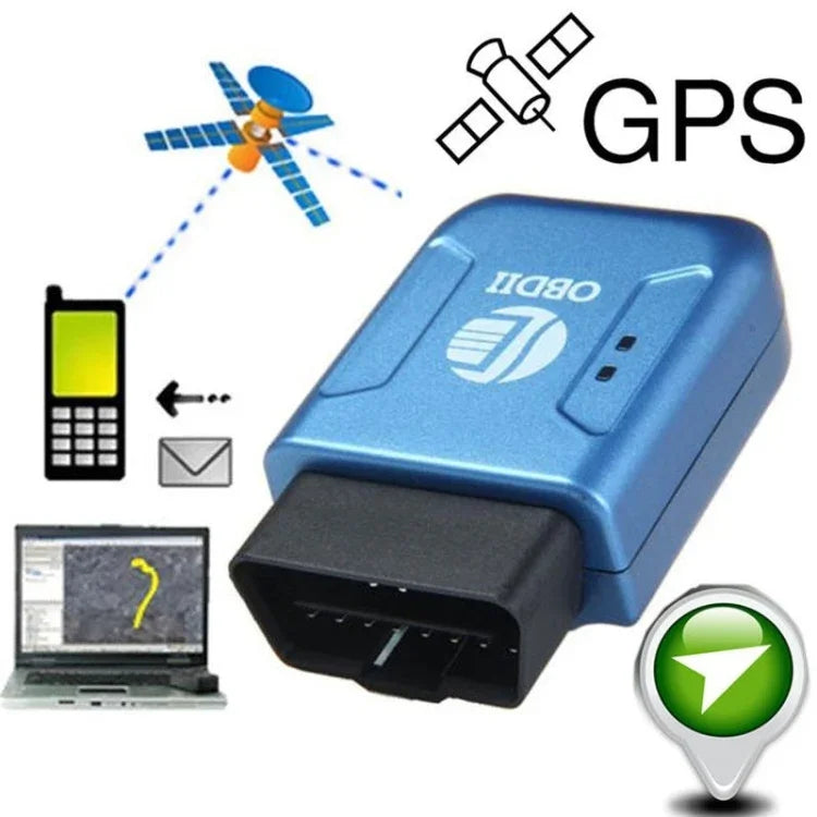 TK206 2G GPS OBD2 실시간 GSM 쿼드밴드 도난 방지 진동 알람 GSM GPRS 미니 GPS 자동차 트래커, TK206 (검정), TK206 (파랑)