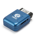 TK206 2G GPS OBD2 실시간 GSM 쿼드밴드 도난 방지 진동 알람 GSM GPRS 미니 GPS 자동차 트래커, TK206 (검정), TK206 (파랑)