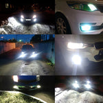 2 PCS 9005 DC12V-24V / 12W / 3000K / 800LM 12LEDs SMD-3030 Car LED Fog Light, 9005 (White Light), 9005