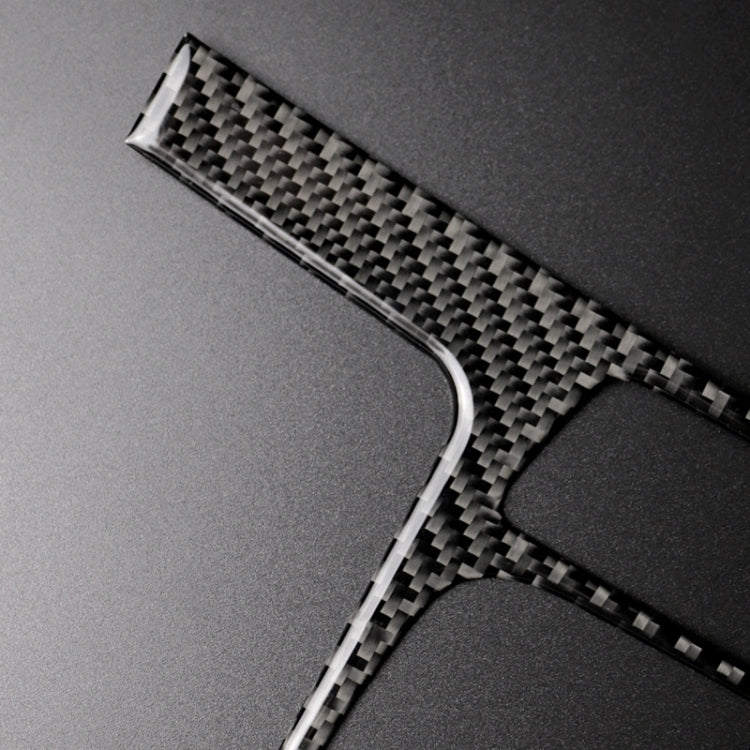 Car Carbon Fiber Gear Position Panel Decorative Sticker for Audi 2010-2018 Q5 / 2009-2016 A4L / 2009-2016 A5, Left Drive, Gear Position (B)