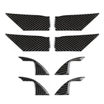 8 in 1 Car Carbon Fiber Door Inner Handle Wrist Panel Decorative Sticker for Toyota Eighth Generation Camry 2018-2019, Door Inner Handle Wrist