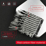 2 in 1 Car Carbon Fiber Gear Frame Decorative Sticker for Chevrolet Camaro 2017-2019, Gear Frame
