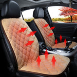 Car 12V Front Seat Heater Cushion Warmer Cover Winter Heated Warm, Double Seat, 12V Double Seat (Beige), 12V Double Seat (Red), 12V Double Seat (Black), 21V Double Seat (Coffee)