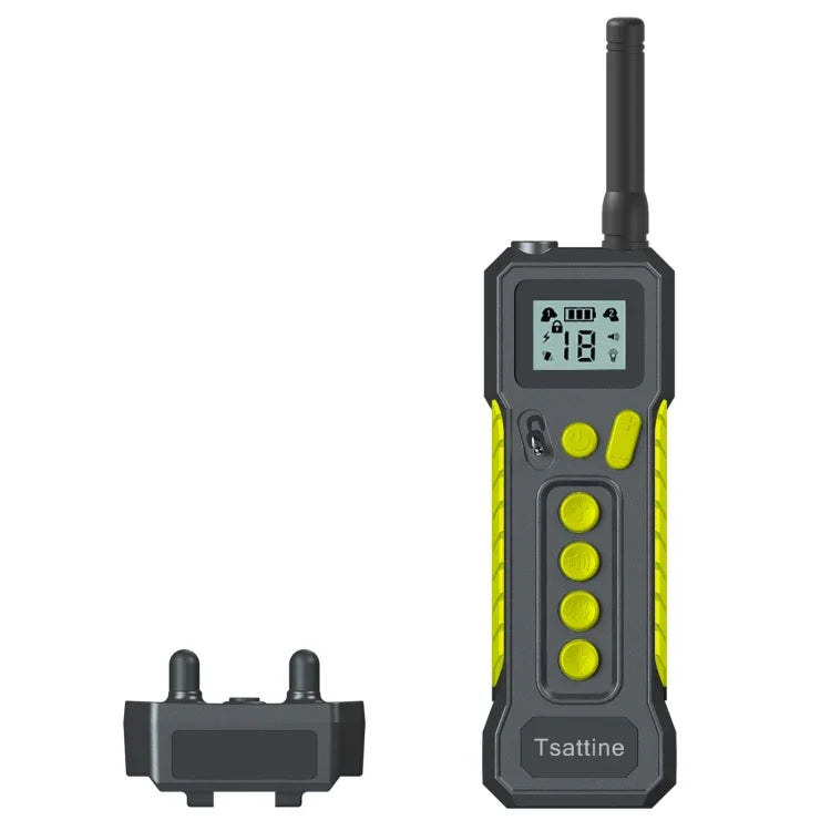 Tsattine T10 IP68 방수 2000피트 개 훈련 장치 LCD 라이트 포함, T10