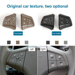 Car Right Side 4-button Steering Wheel Switch Buttons Panel 1648200110 for Mercedes-Benz W164, Left Driving, Right Side 4-button (Black), Right Side 4-button (Coffee), Right Side 4-button (Grey)