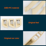 Car Imported Version Inside Doors Handle Pull Trim Cover 5141 7225 873 for BMW F10 F18, Left Driving, Imported Version (Grey), Imported Version (Beige), Imported Version (Wine Red), Imported Version (Dark Coffee), Imported Version (Beige White)