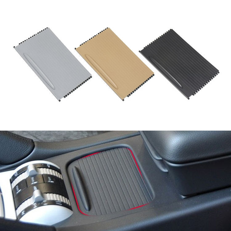 Car Center Console Water Cup Holder Cover Trim for Porsche Cayenne 2003-2010, Left Driving, Left Hand Drive