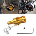Universal Aluminum Turbo Sound Exhaust Muffler Pipe Whistle Car / Motorcycle Simulator Whistler, Size: XL, Outside Diameter: 35mm, Size: XL (Black), Size: XL (Gold), Size: XL (Blue), Size: XL (Red), Size: XL (Silver)