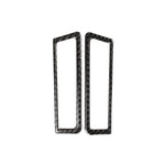 2 PCS Car Carbon Fiber A Column Air Outlet Frame Decorative Sticker for Infiniti Q50 / Q60 2014-2020, A Column Air Outlet Frame