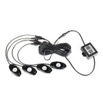 4 in 1 Universal Car APP Control RGB Chassis Atmosphere Lights Colorful Lighting Decorative Lamp, Car APP Control Atmosphere Lights