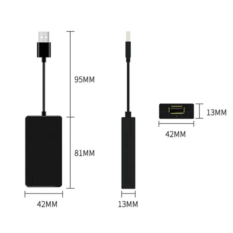 안드로이드 / 애플 카플레이 무선 블루투스 모듈 자동차 내비게이션 스마트폰 USB 카플레이 어댑터, CPC200-오토킷