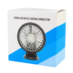 F203B Portable Car Air Outlet Sucker Electric Cooling Fan with Aromatherapy, F203B