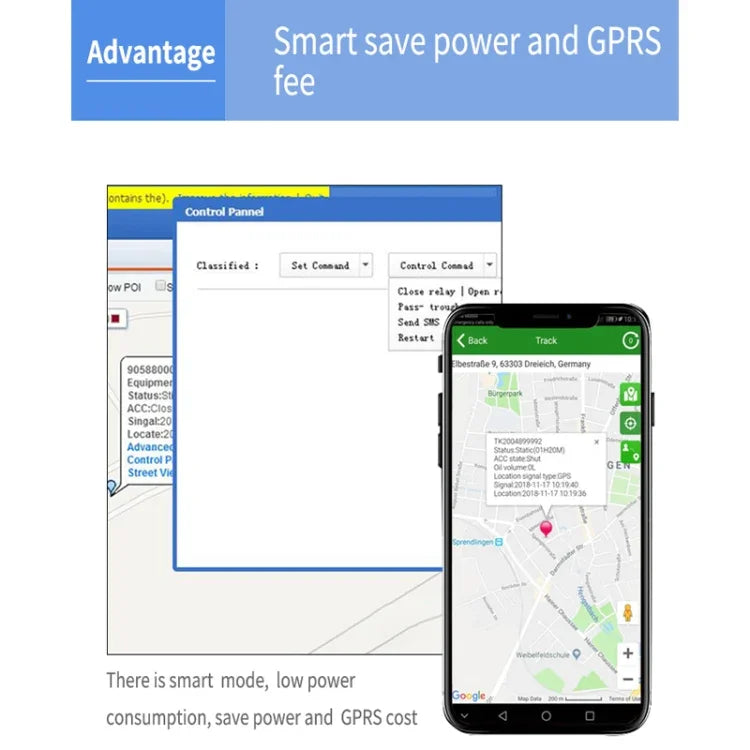 TK300 4G GPS / GPRS / GSM 실시간 자동차 트럭 차량 추적 GPS 트래커 배터리 및 릴레이 포함, TK300