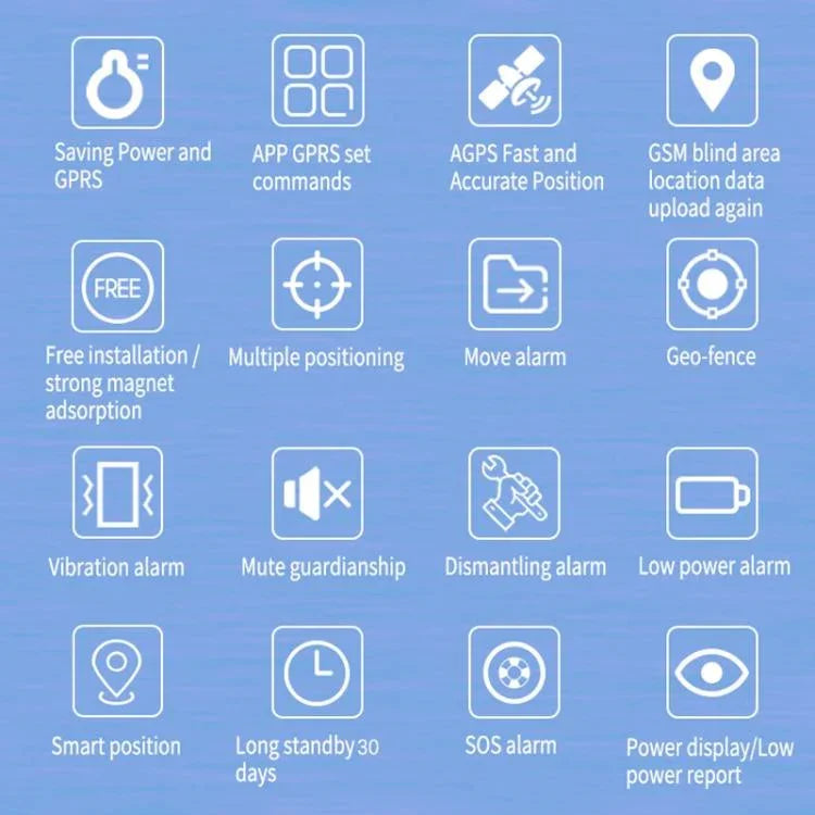 TK600 2G GPS / GPRS / GSM 강력 자기 실시간 자동차 트럭 차량 추적 GPS 트래커, TK600